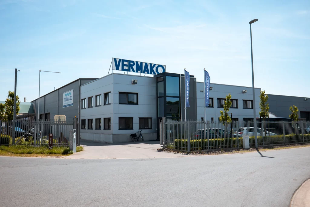 Hoofdkantoor van Vermako aan de Careelstraat in Tielt